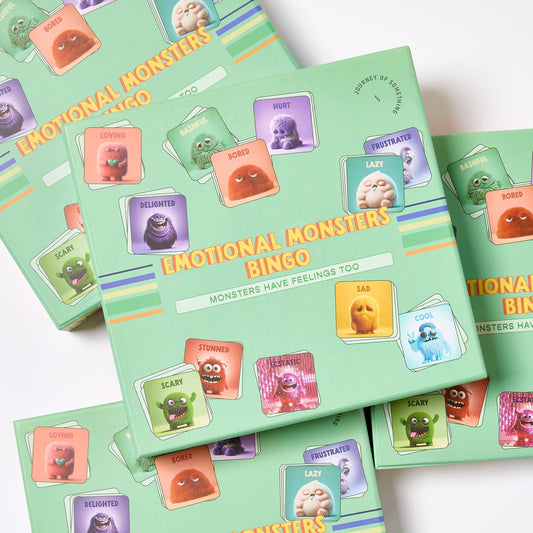 Emotional Monsters Bingo - A Game of Feelings!